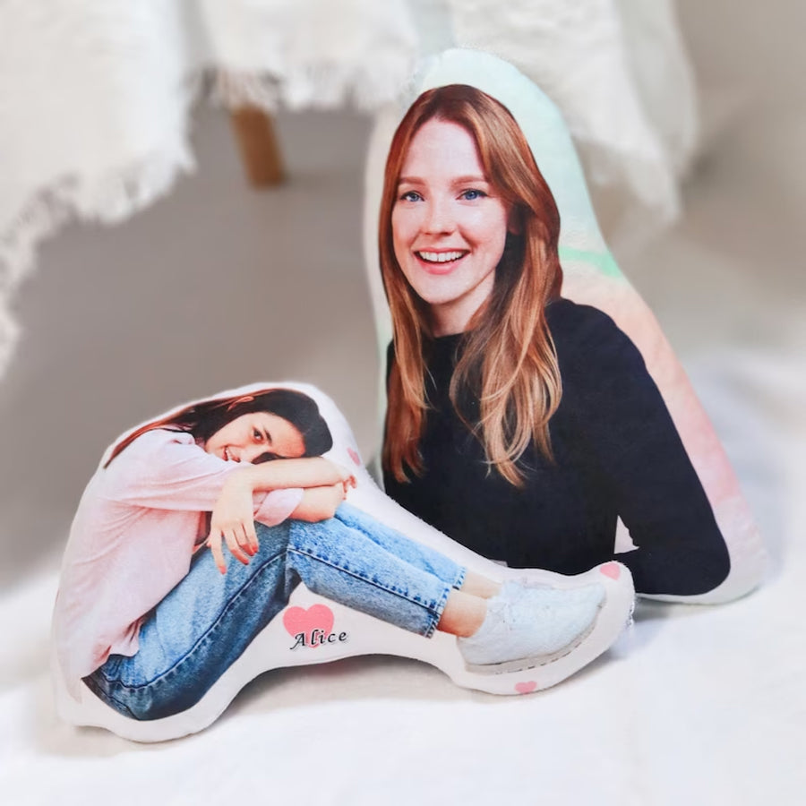 Personalized Photo Pillow, DIY Cushion, Custom Face Pillow,Funny Gift, Xmas Gift