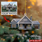 Custom Photo Ornament Santa Love You Perfect Gift for Family, Friends, Kids and Lover | Santa