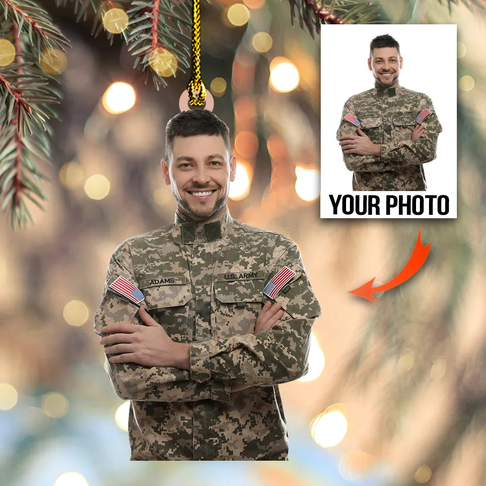 CUSTOMIZED YOUR PHOTO ORNAMENT
