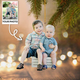 Personalized Photo Ornament - Christmas Gift For Family Member, Friends - Customized Your Photo Baby Ornament | Kids 2024