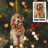 Personalized Photo Ornament - Christmas Gift For Family Member, Friends - Customized Your Photo Ornament | 3D