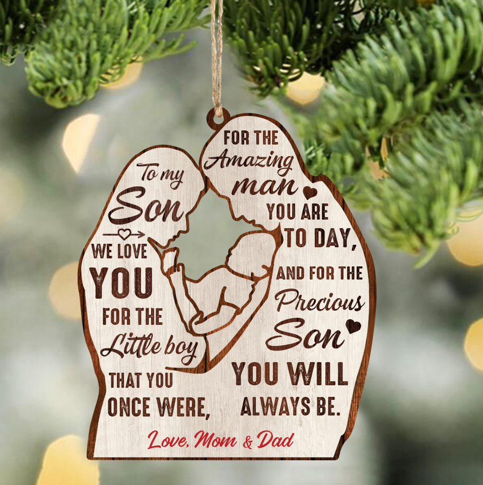 To my Son Ornament Christmas Gifts | To My Son 2