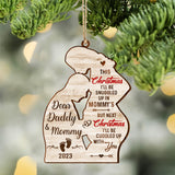 Dear Daddy & Mommy Ornament, Christmas Gifts | Dear Daddy