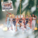Custom Photo Ornament, Gymer Ornament, Gift For Gym Lovers, Christmas Gift For Friends | Gymer