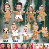 Custom Photo Ornament - Personalized Photo Mica Ornament - Christmas Gift For Family Members | Cookie