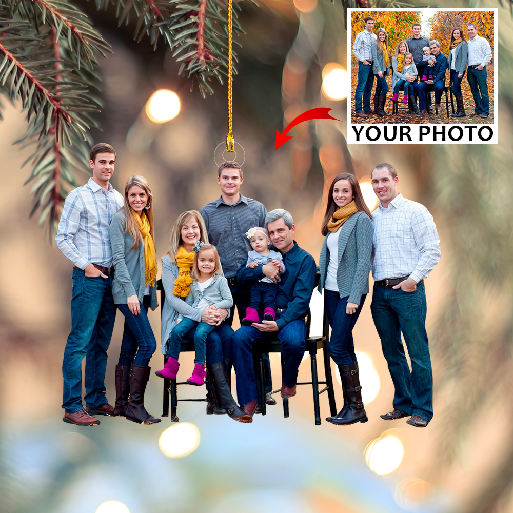 Custom photo Ornament | Friend 5