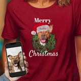 Christmas Shirt, Custom Dog Christmas Shirt, Custom Christmas Tees, Gift For Dog Lover, Christmas Party Shirt, Pet Shirts