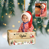 Custom Photo Ornament, Christmas Eve Box, Christmas Gift For Kid | Christmas Box