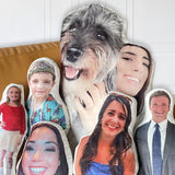 Custom Face Pillow, Picture Pillow, Personalized Pet Pillow, Funny Gift For Friend, Christmas Gift