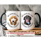 Custom Dog Coffee Mug, Personalized Dog Mug, Dog Face Mug, Pet Lover Gift, Custom Pet Cup, Christmas Gift