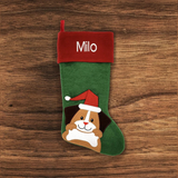 Custom Christmas Stocking, Pet Stockings for Dog and Cats, Xmas Gift, Home Decoration