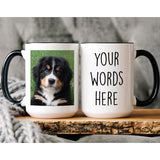 Personalized Custom Photo Mug, Custom Mug, Gift for Mom, Anniversary Gift, Christmas Gift