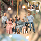 Custom Photo Ornament, Custom Family Ornament, Christmas Ornament Gift, Christmas Gift For Family | Family 9