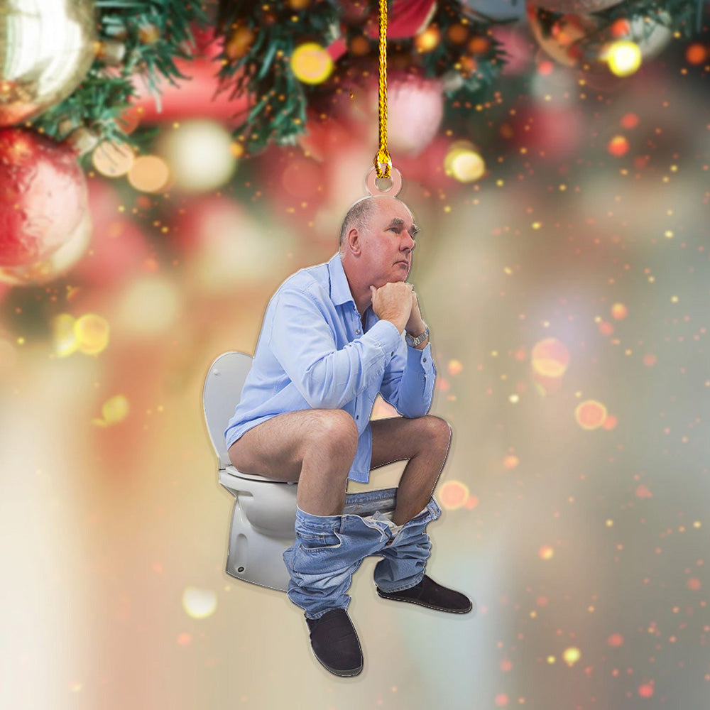 Customized Your Photo Ornament - Funny Christmas - Gift For Family Member | Funny