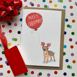 Watercolour Pet Portrait Christmas Cards, Pet Portrait, Personalised Christmas Cards, Cat Christmas Card, Dog Christmas Card