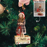 Custom Photo Ornament, Christmas Eve Box, Christmas Gift For Kid | Christmas Box