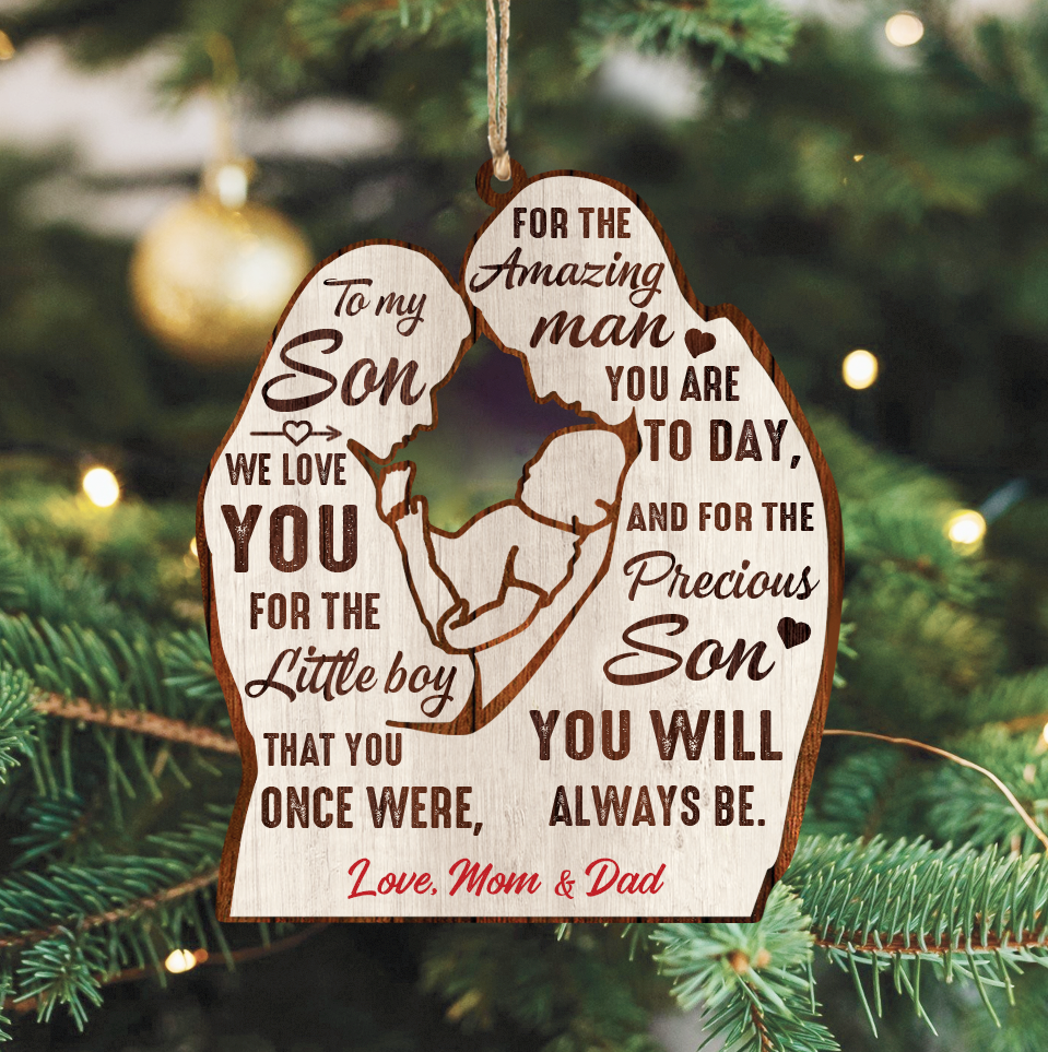 To my Son Ornament Christmas Gifts | To My Son 2