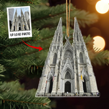 Custom Photo Ornament, Personalized Christmas Gifts for Vicar, Priest, Religious Gifts | Vicar