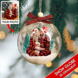 Custom Photo Christmas Ball Ornament, Personalized Christmas Gifts | Ball Family