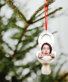 Custom Photo Ornament - Personalized Photo Mica Ornament - Gift For Family Member - Funny Christmas Moments | NewF
