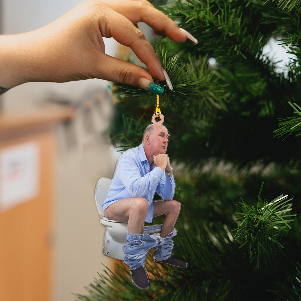 Customized Your Photo Ornament - Funny Christmas - Gift For Family Member | Funny