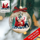 Custom Photo Christmas Ball Ornament, Personalized Christmas Gifts | Ball Family