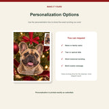 Personalized French Bulldog Photo Acrylic Ornament - Custom Christmas Keepsake - image 7