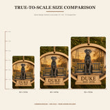 Personalized Porch Swing Pet Memorial Photo Wood Ornament - Custom Pet Keepsake - image 6