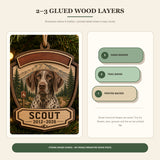 Personalized Trail Guardian Pet Memorial Photo Wood Ornament - Custom Pet Keepsake - image 9