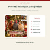 Personalized Backyard Chickens Acrylic Ornament - Custom Photo Keepsake - image 5