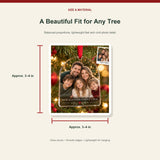 Personalized Blended Family Acrylic Ornament - Custom Photo Keepsake - image 3