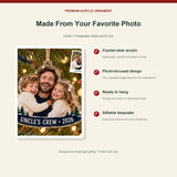 Personalized Uncle Acrylic Ornament - Custom Photo Keepsake - image 2