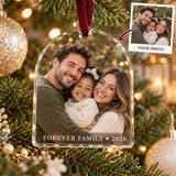 Personalized Adoption Day Child Acrylic Ornament - Custom Photo Keepsake - image 1