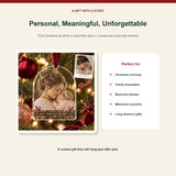 Personalized First Christmas Mom Acrylic Ornament - Custom Photo Keepsake - image 5