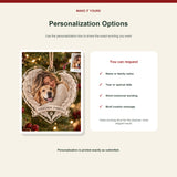 Personalized Pet Owner Memorial Acrylic Ornament - Custom Photo Keepsake - image 7