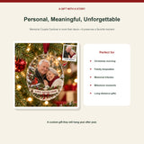 Personalized Memorial Couple Cardinal Acrylic Ornament - Custom Photo Keepsake - image 5