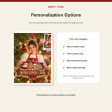 Personalized Baker Photo Acrylic Ornament - Custom Christmas Keepsake - image 7