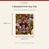 Personalized Lacrosse Photo Acrylic Ornament - Custom Athlete Christmas Keepsake - image 3