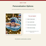 Personalized Swimmer Photo Acrylic Ornament - Custom Athlete Christmas Keepsake - image 7