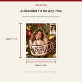 Personalized Coffee Lover Acrylic Ornament - Custom Photo Keepsake - image 3