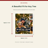 Personalized Dog Dad Acrylic Ornament - Custom Photo Keepsake - image 3