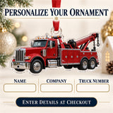Custom Tow Truck Photo Acrylic Ornament - Personalized Vehicle Christmas Keepsake - image 7