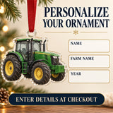 Custom Tractor Photo Acrylic Ornament - Personalized Vehicle Christmas Keepsake - image 7