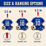 Personalized Soccer Jersey Acrylic Ornament - Custom Name and Number - image 7