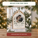 Personalized Wedding Day Wood Ornament - Custom Keepsake - image 6