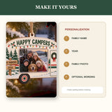 Personalized Happy Campers Wood Ornament - Custom Keepsake - image 5