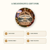 Personalized Lake Life Wood Ornament - Custom Keepsake - image 8