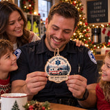 Personalized Emt Responder Wood Ornament - Custom Keepsake - image 3