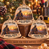 Personalized Construction Worker Wood Ornament - Custom Keepsake - image 2