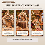 Personalized Carpenter Wood Ornament - Custom Keepsake - image 7